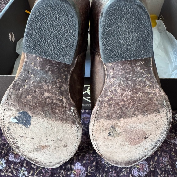 Ariat Naturally Distressed Brown Josefina Cowgirl Western Boots - Picture 8 of 12